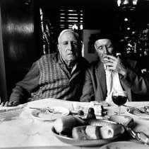 Guillaume and Domingo from "World Views" exhibition