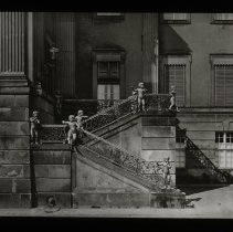 Entrance Stairs With Cherubs