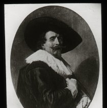 Man with Hat and Mustache