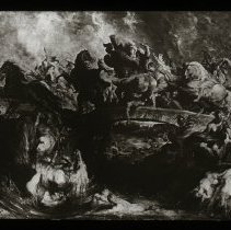 War Scene Painting