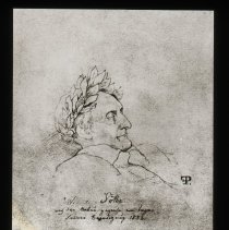 Outline Sketch of Man