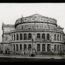 Image of a huge building in town.