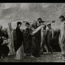 Scene of the crucifixion of Jesus.. (Maybe)