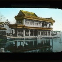 Two-story house boat