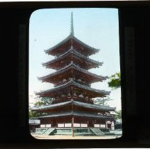 Horyuji temple pagoda