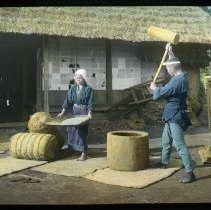 Untitled (563. Cleaning rice...)