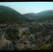 Hillside and valley village