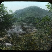 Mountain valley view