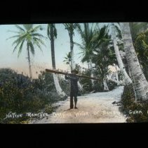 Native Rancher carries water