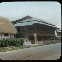 Buildings along road