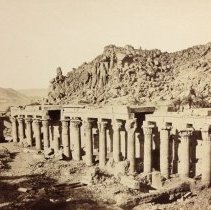 Untitled [View of Egyptian Temple]