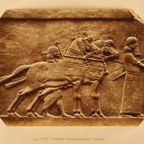 Assyrian Reliefs - Ashurbanipal Dismounted