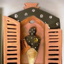 Untitled [Women, Windows, and Dreams: Ceramic Sculpture Series]