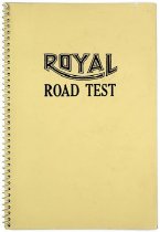 Ruscha, Ed, "Royal Road Test," 1967 - front