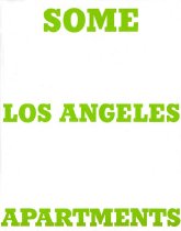 Ruscha, Ed, "Some Los Angeles Apartments," 1965 - front