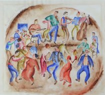 Perini, Maxine, "Cowboys Christmas Ball," c. 1936