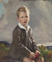 Miller, Hester, "Boy with Apple," 1947
