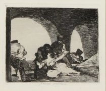Goya, Francisco, "#13 Amarga Presencia, Los Desastres...Guerra," 1810-1811