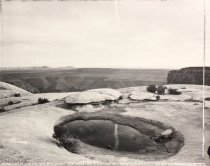 Klett, Mark , "Small Pool and Contrail, Muley Point, Utah," 1988