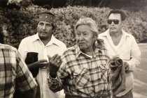 Wright, Bill, "Trinidad Granillo and Tribal Council Members," 1987
