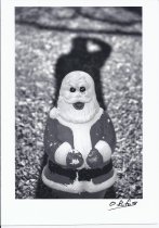 O. Rufus Lovett, Unknown Title [Santa with Black Eyes], 2015