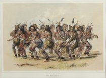 Catlin, George, "The Bear Dance," 1970