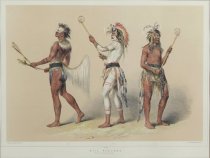 Catlin, George, "Ball Players," 1970