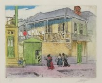Griffith, L. O., "Untitled (New Orleans street scene)," 1917