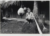 Wright, Bill, "Girl Raking Leaves," 1993