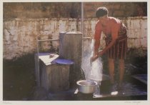 Wright, Alice, "Man Washing Hands," 2001