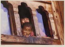 Wright, Alice, "Woman and Child in Window," 2001