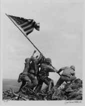 Joe Rosenthal, "Marines of the 28th Regiment...Iwo, Jima", 1945