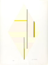 Bolotowsky, Ilya, "Pink Diamond", 1979