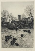 Mielatz, Charles, "A Market Garden," 1893