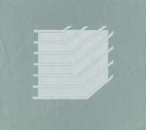 Lim, Kim, "White on Blue", 1974