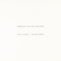 Albers, Josef, Half-title page (Soft Edge - Hard Edge), 1965