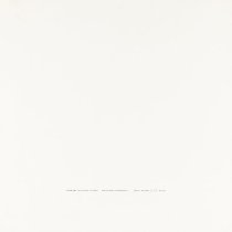 Albers, Josef, Edition notice verso (Soft Edge - Hard Edge), 1965