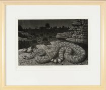 William B. Montgomery, "Empress of Silence", 2010, line etching w/aquatint