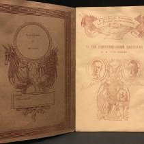 French WWI Souvenir Booklet _ inside cover