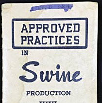 Approved Practices in Swine Production