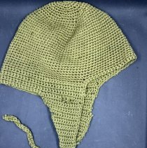 1997.14.5_right side WWI wool helmet liner