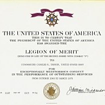 1999.3.1_Legio of Merit certificate awarded to CDR Nels Tanner
