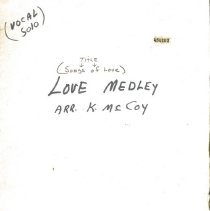 Love Medley (songs Of Love) Mccoy 1978 001
