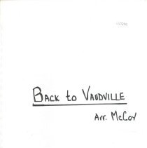 Back To Vaudeville Mccoy 1983 001