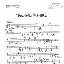 Richard Rodgers Bass Clarinet Mccoy 1988 001