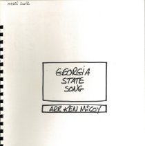 Georgia State Song (copy) Mccoy 1989 001