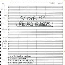 Score By Richard Rodgers Original Mccoy 1989 003