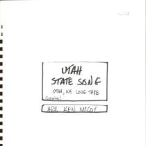 Utah State Song Mccoy 1989 001