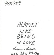 Almost Like Being In Love Mccoy 001