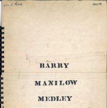 Barry Manilow Medley Mccoy 1977 1e